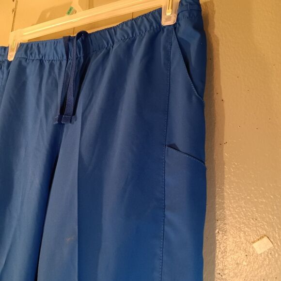 Wonder Wink W123 Ladies Flat Front Double Cargo Scrub Pants XL - Picture 5 of 7